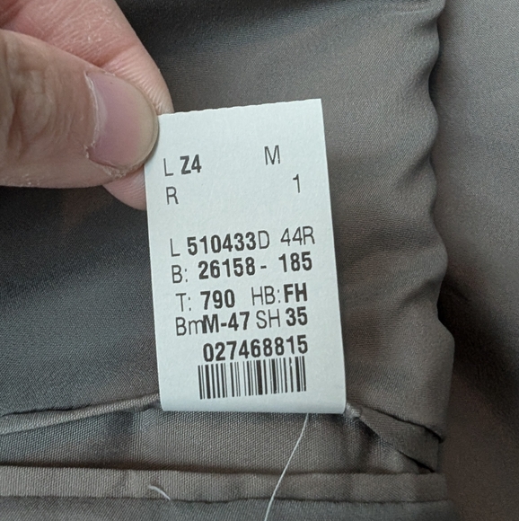 Lauren Ralph Lauren 100% Wool Herringbone Patterned Blazer Sz 44R - Picture 9 of 14